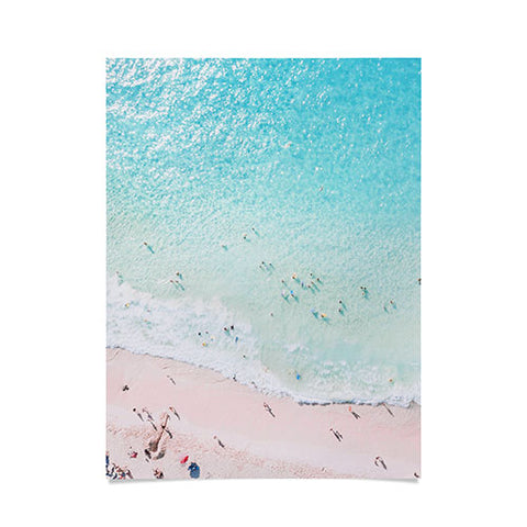 Gale Switzer Beach Sunday Poster