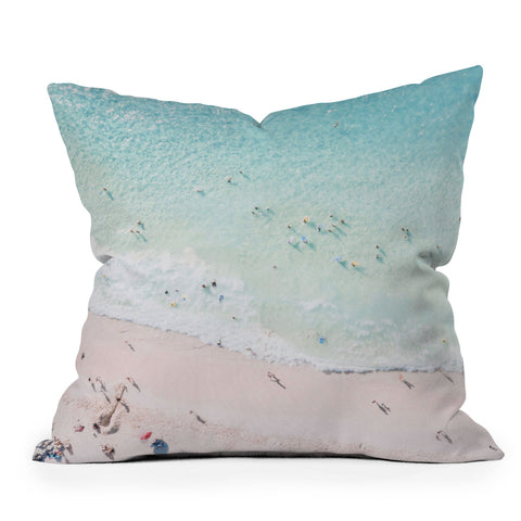 Gale Switzer Beach Sunday Throw Pillow
