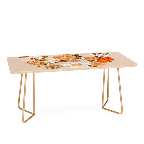 Gale Switzer Botanica bohemian Peace sign Coffee Table