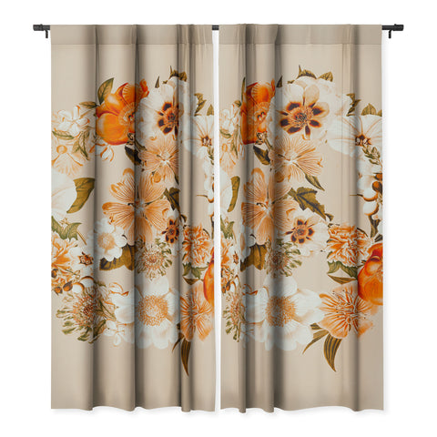 Gale Switzer Botanica bohemian Peace sign Blackout Non Repeat