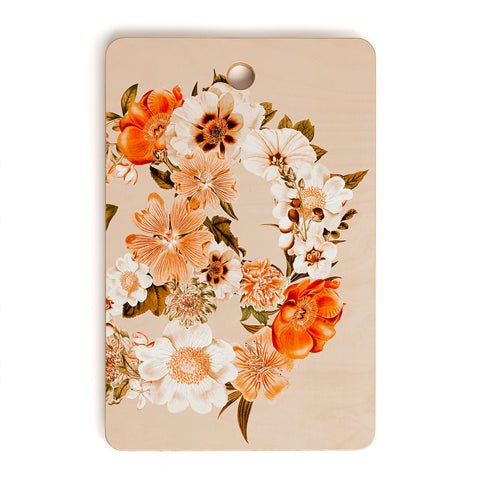 Gale Switzer Botanica bohemian Peace sign Cutting Board Rectangle