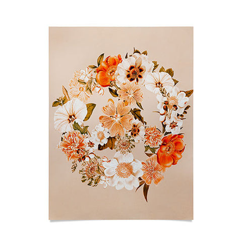 Gale Switzer Botanica bohemian Peace sign Poster