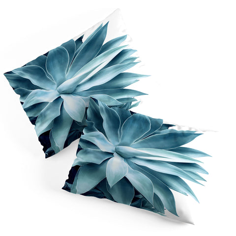 Gale Switzer Bursting into life teal Pillow Shams