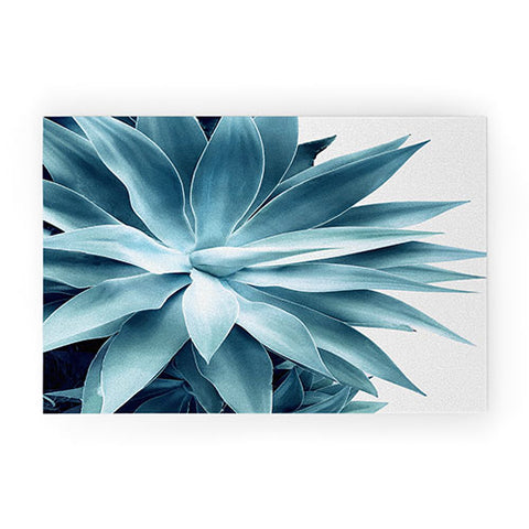 Gale Switzer Bursting into life teal Welcome Mat