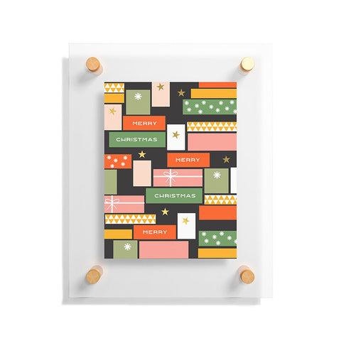 Gale Switzer Christmas presents Floating Acrylic Print