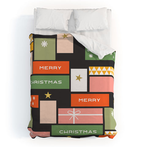 Gale Switzer Christmas presents Duvet Cover