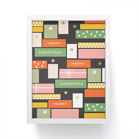 Gale Switzer Christmas presents Framed Mini Art Print