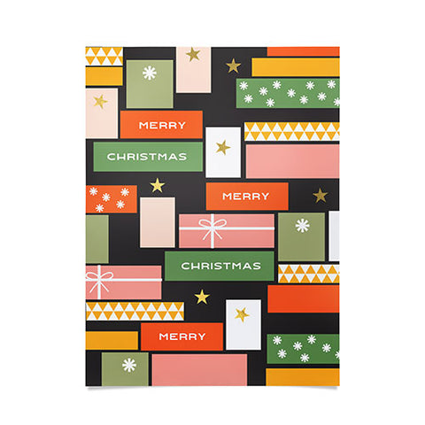 Gale Switzer Christmas presents Poster