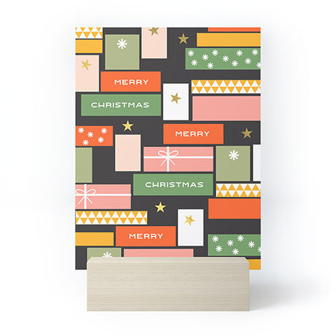 Gale Switzer Christmas presents Mini Art Print