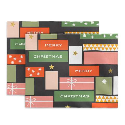 Gale Switzer Christmas presents Placemat