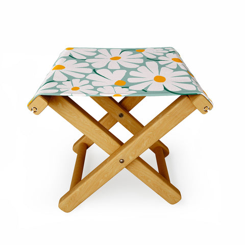 Gale Switzer Daisy fresh Folding Stool
