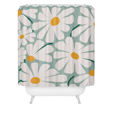 Gale Switzer Daisy fresh Shower Curtain