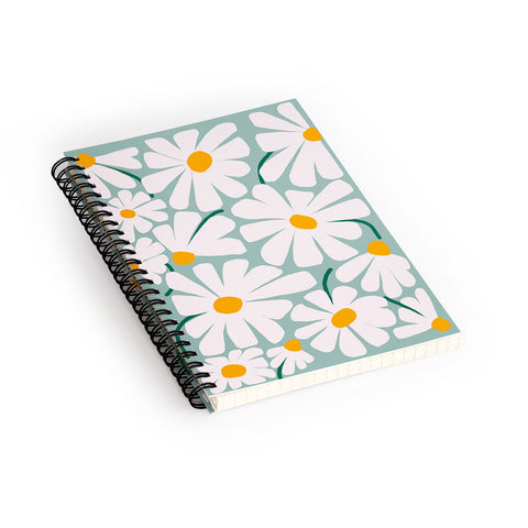 Gale Switzer Daisy fresh Spiral Notebook