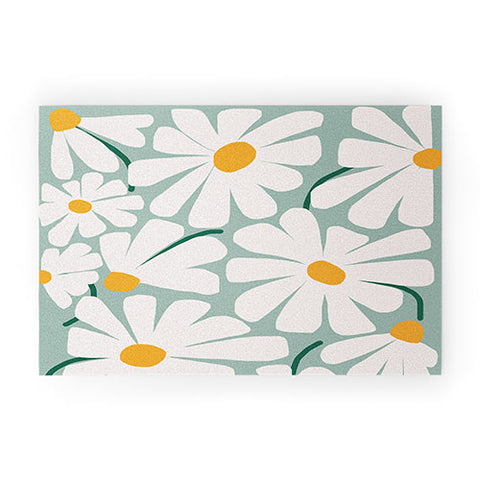 Gale Switzer Daisy fresh Welcome Mat