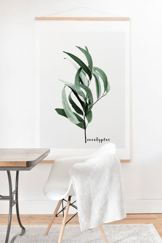 Gale Switzer Eucalyptus Australian gum tree Art Print And Hanger