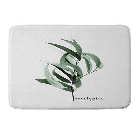 Gale Switzer Eucalyptus Australian gum tree Memory Foam Bath Mat