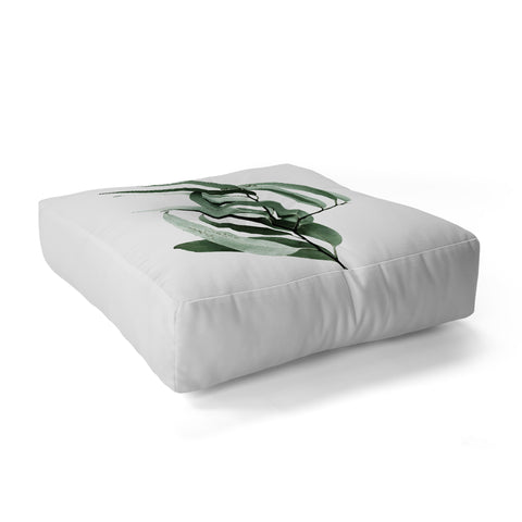 Gale Switzer Eucalyptus Australian gum tree Floor Pillow Square