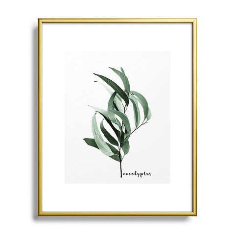 Gale Switzer Eucalyptus Australian gum tree Metal Framed Art Print