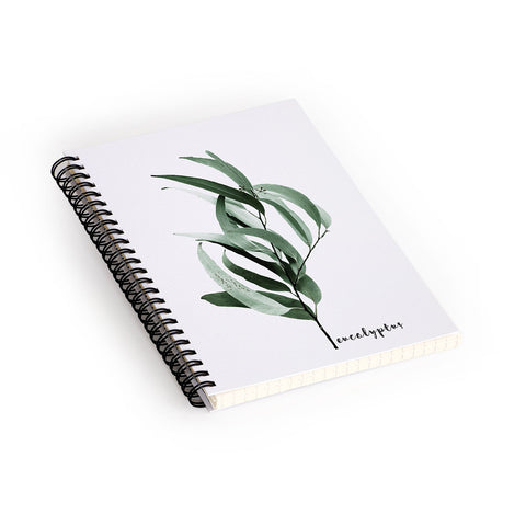 Gale Switzer Eucalyptus Australian gum tree Spiral Notebook