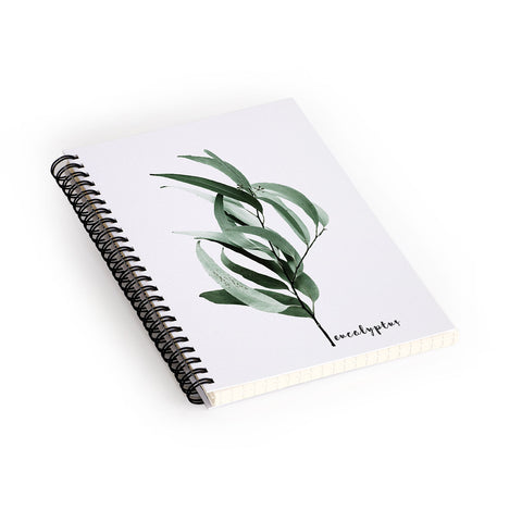 Gale Switzer Eucalyptus Australian gum tree Spiral Notebook