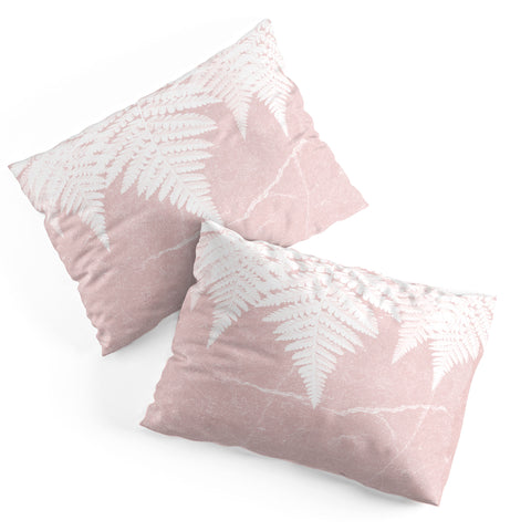 Gale Switzer Fern Fringe pink concrete Pillow Shams