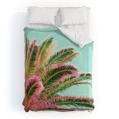 Gale Switzer Fiesta Palms Duvet Cover