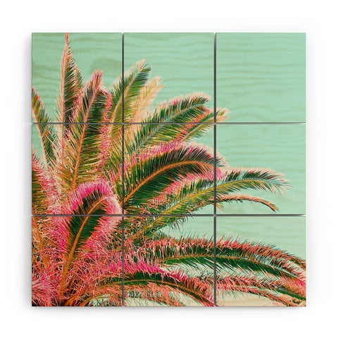Gale Switzer Fiesta Palms Wood Wall Mural