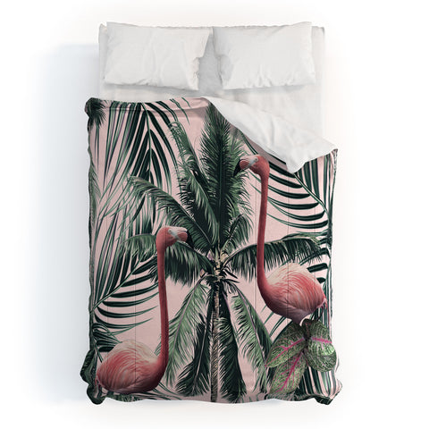 Gale Switzer Flamingo Tropics Comforter