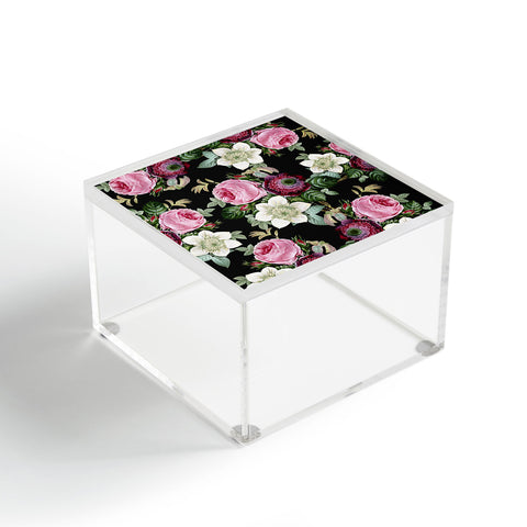 Gale Switzer Floral Enchant night Acrylic Box