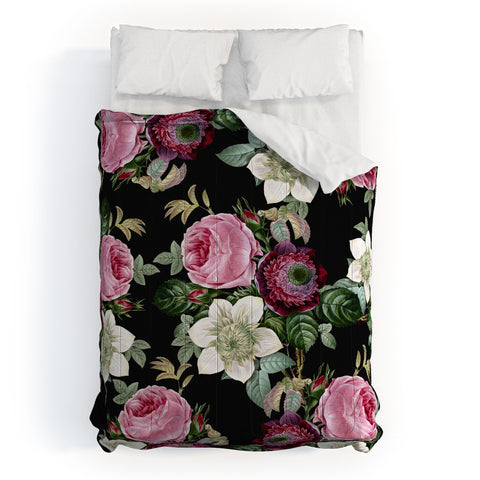 Gale Switzer Floral Enchant night Comforter