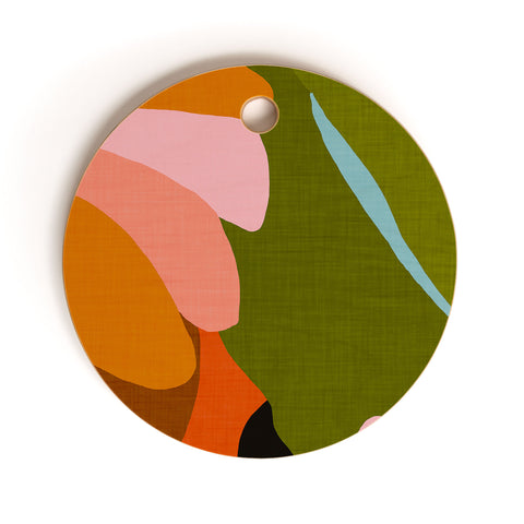 Gale Switzer Floria Cutting Board Round