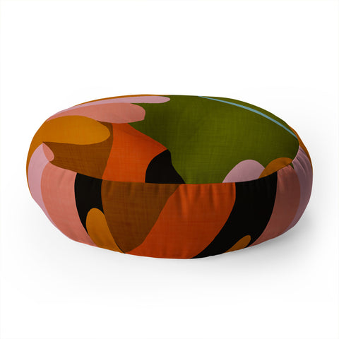 Gale Switzer Floria Floor Pillow Round