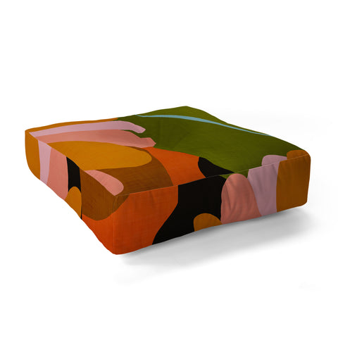 Gale Switzer Floria Floor Pillow Square