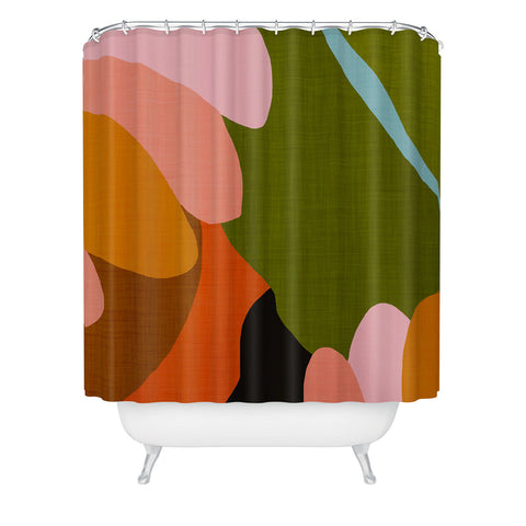 Gale Switzer Floria Shower Curtain