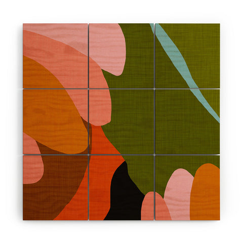 Gale Switzer Floria Wood Wall Mural