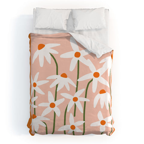 Gale Switzer Flower Market Echinacea 1 Duvet Cover