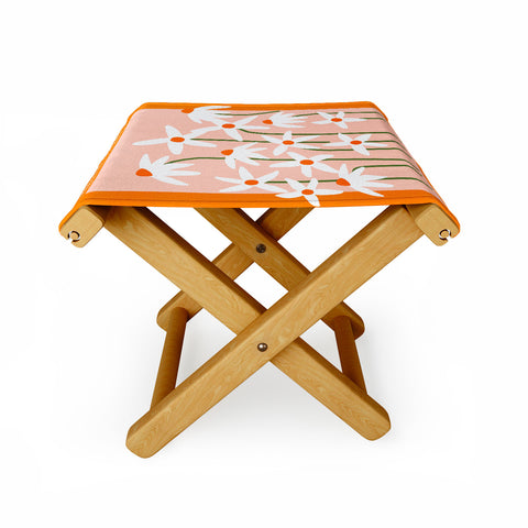 Gale Switzer Flower Market Echinacea 1 Folding Stool