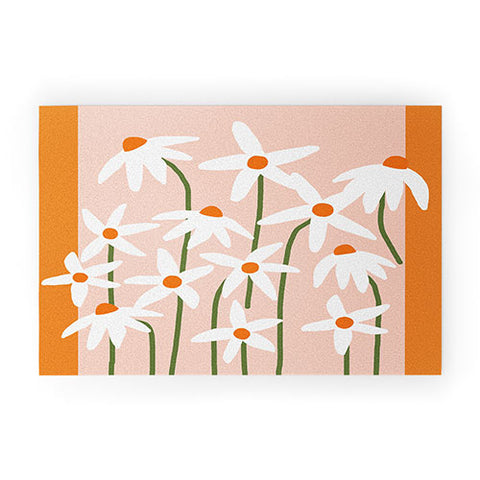 Gale Switzer Flower Market Echinacea 1 Welcome Mat