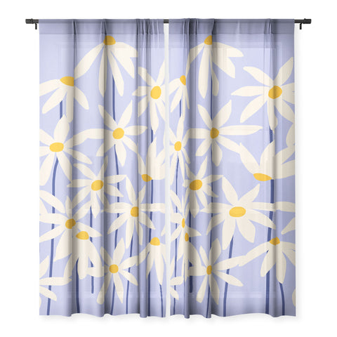 Gale Switzer Flower Market English Daisy Sheer Non Repeat
