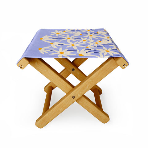 Gale Switzer Flower Market English Daisy Folding Stool