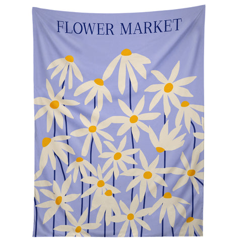 Gale Switzer Flower Market English Daisy Tapestry
