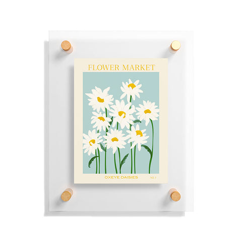 Gale Switzer Flower Market Oxeye daisies II Floating Acrylic Print