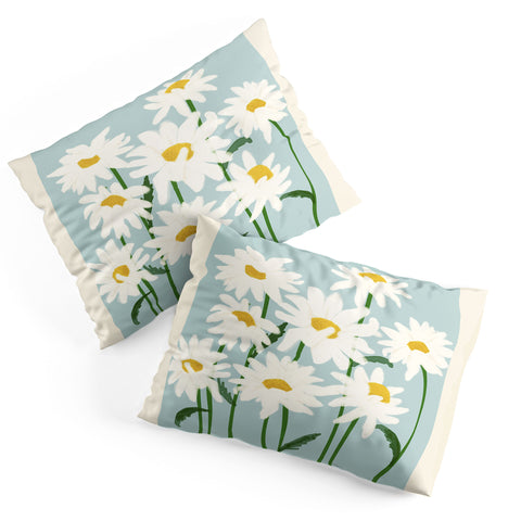 Gale Switzer Flower Market Oxeye daisies II Pillow Shams