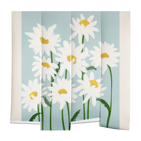 Gale Switzer Flower Market Oxeye daisies II Wall Mural