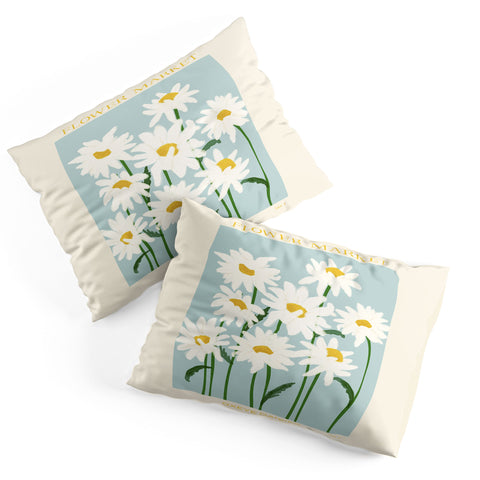 Gale Switzer Flower Market Oxeye Daisies Pillow Shams