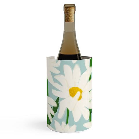 Gale Switzer Flower Market Oxeye Daisies Wine Chiller
