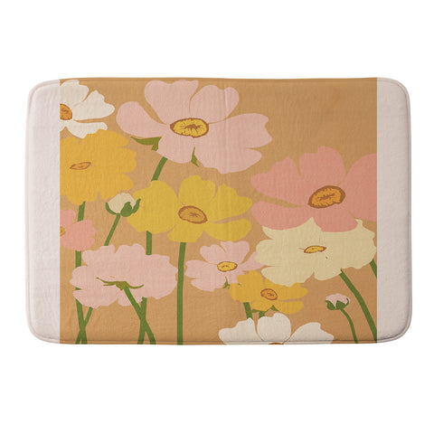 Gale Switzer Flower Market Ranunculus 1 Memory Foam Bath Mat