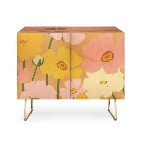 Gale Switzer Flower Market Ranunculus 1 Credenza