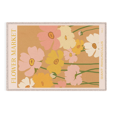 Gale Switzer Flower Market Ranunculus 1 Outdoor Rug