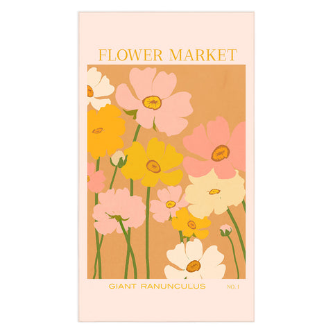 Gale Switzer Flower Market Ranunculus 1 Tablecloth